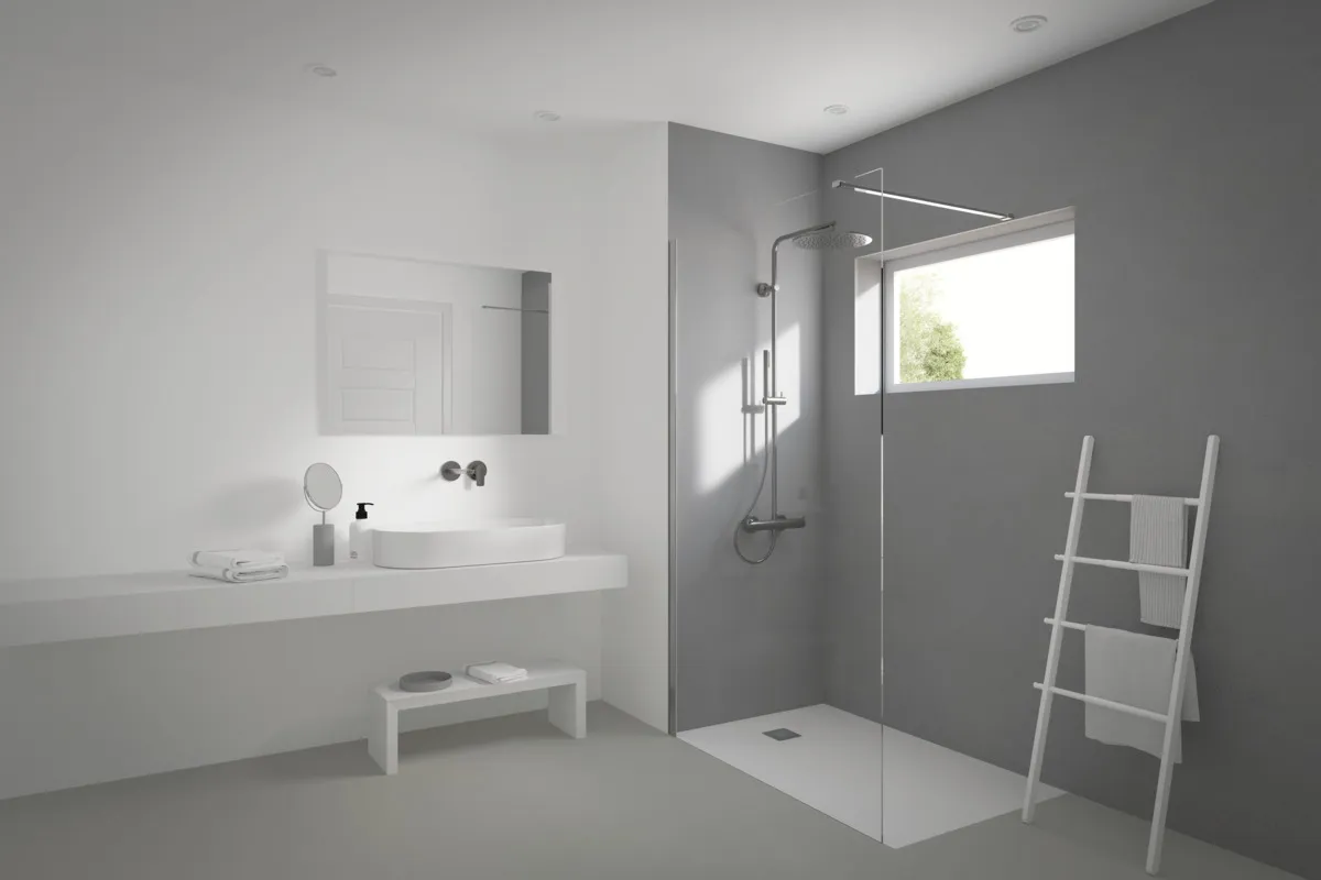 Wand-Waschtischarmatur Unterputz Connect Air, Bausatz 2, 5 l/min., Ausladung 225mm, Brushed Gold Wand-Waschtischarmatur Unterputz Connect Air, Bausatz 2, 5 l/min., Ausladung 225mm, Brushed Gold