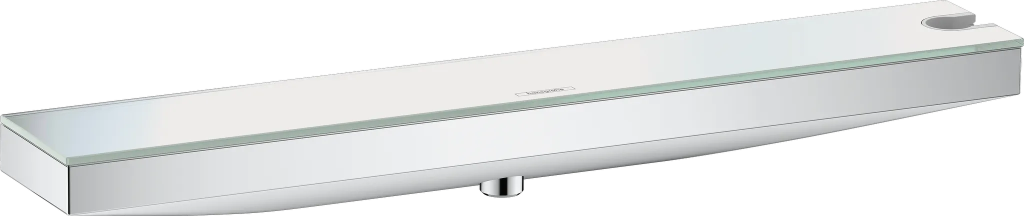 Hansgrohe Rainfinity Wandanschluss Porter 500 mit Brausehalter rechts und Duschablage, Chrom Hansgrohe Rainfinity Wandanschluss Porter 500 mit Brausehalter rechts und Duschablage, Chrom