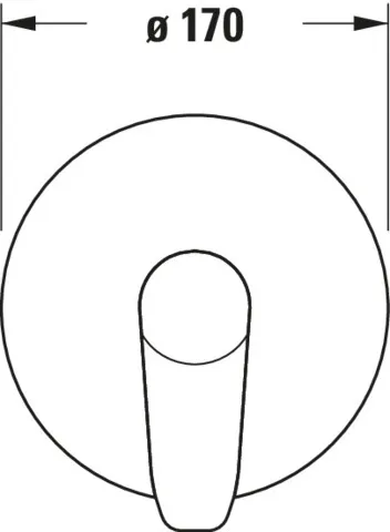 Duravit Einhand-Unterputz-Armatur „Serie B.1“ in Chrom Duravit Einhand-Unterputz-Armatur „Serie B.1“ in Chrom