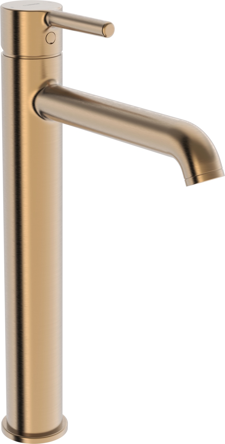 HansaVANTIS Style Waschtischarmatur, 168 mm Ausladung, Bronze gebürstet HansaVANTIS Style Waschtischarmatur, 168 mm Ausladung, Bronze gebürstet