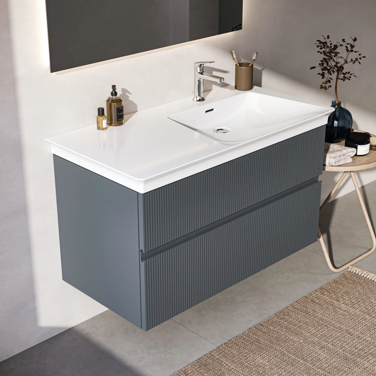 Ideal Standard Waschtischunterschrank „Finesse“ 100 × 55 × 50,5 cm