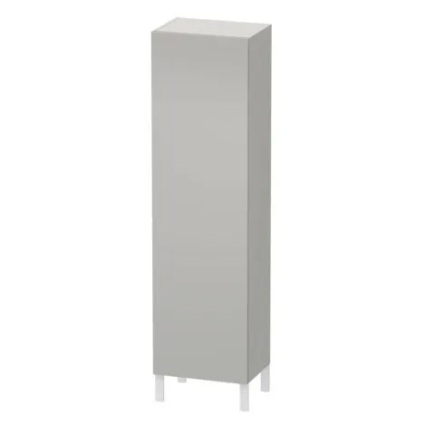 Duravit Hochschrank „L-Cube“ 50 × 176 × 36,3 cm Betongrau Matt