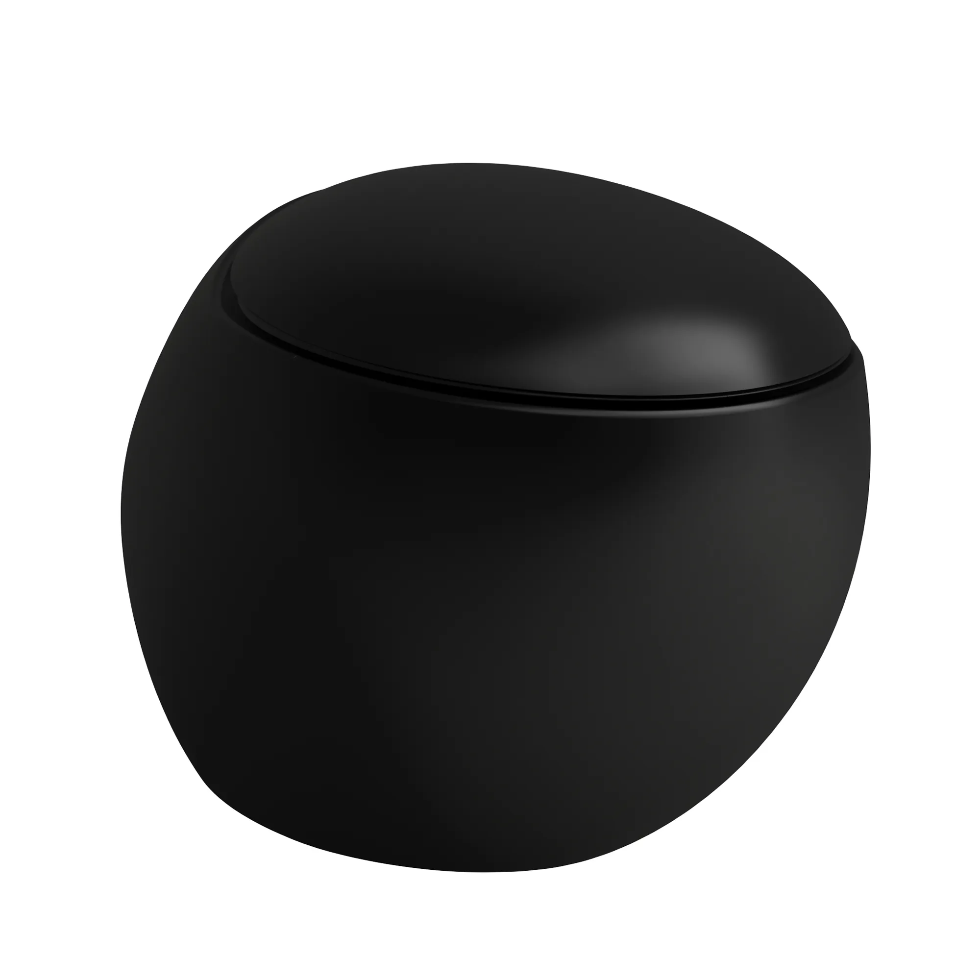 Laufen Wand-Tiefspül-WC „Ilbagnoalessi“ 390 × 355 × 585 mm in Schwarz matt, Befestigung sichtbar Laufen Wand-Tiefspül-WC „Ilbagnoalessi“ 390 × 355 × 585 mm in Schwarz matt, Befestigung sichtbar