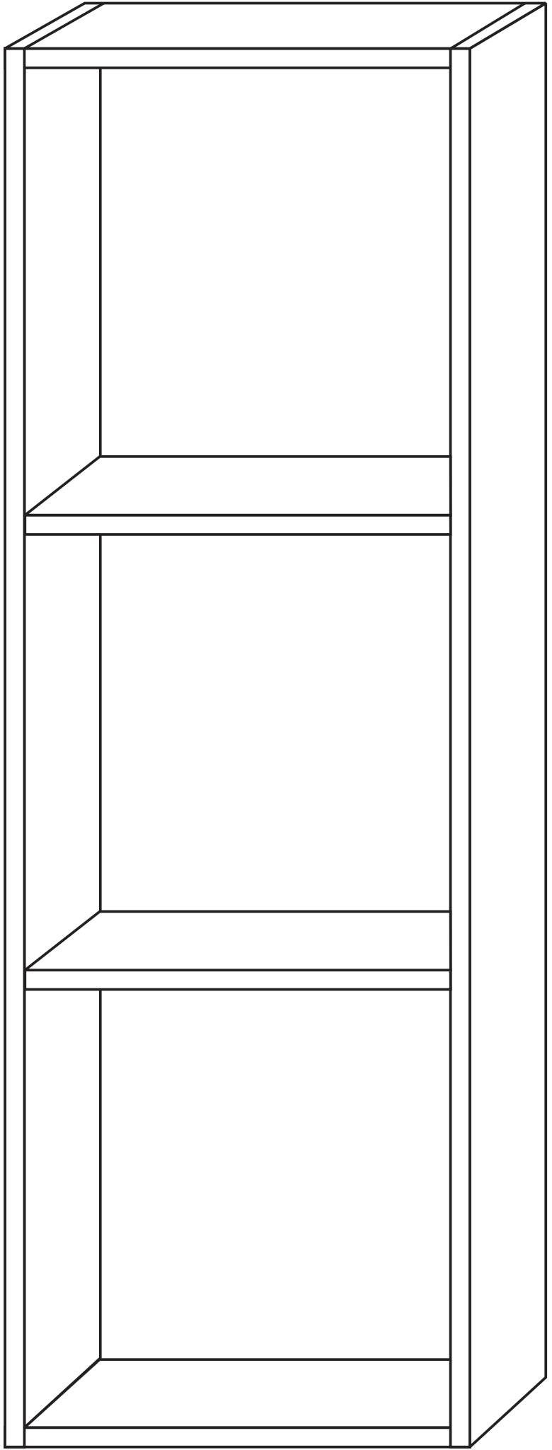 Sanipa Regalmodul „Cubes“ 350 × 1050 × 180 mm in Weiß (glanz) Sanipa Regalmodul „Cubes“ 350 × 1050 × 180 mm in Weiß (glanz)