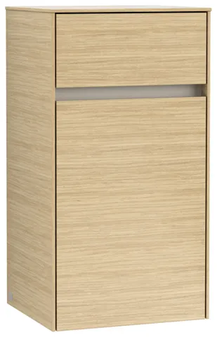 Villeroy & Boch Seitenschrank „Collaro“ 1 Tür, 1 Auszug / Schublade 40,4 × 74,8 × 34,9 cm 1 Tür, Anschlag (Scharnier) links, 1 Auszug / Schublade