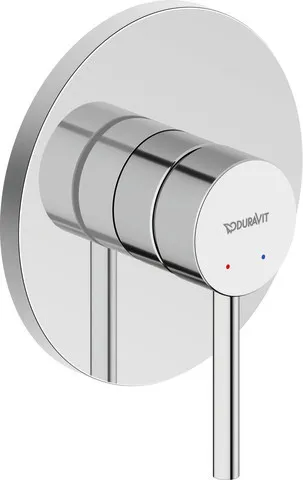 Duravit Einhand-Unterputz-Armatur „Circle“ in Chrom Duravit Einhand-Unterputz-Armatur „Circle“ in Chrom