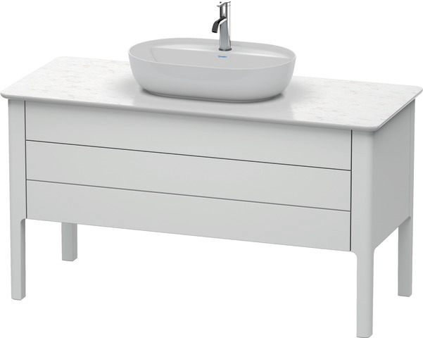 Duravit Waschtischunterschrank bodenstehend „Luv“ 133,8 × 74,3 × 57 cm