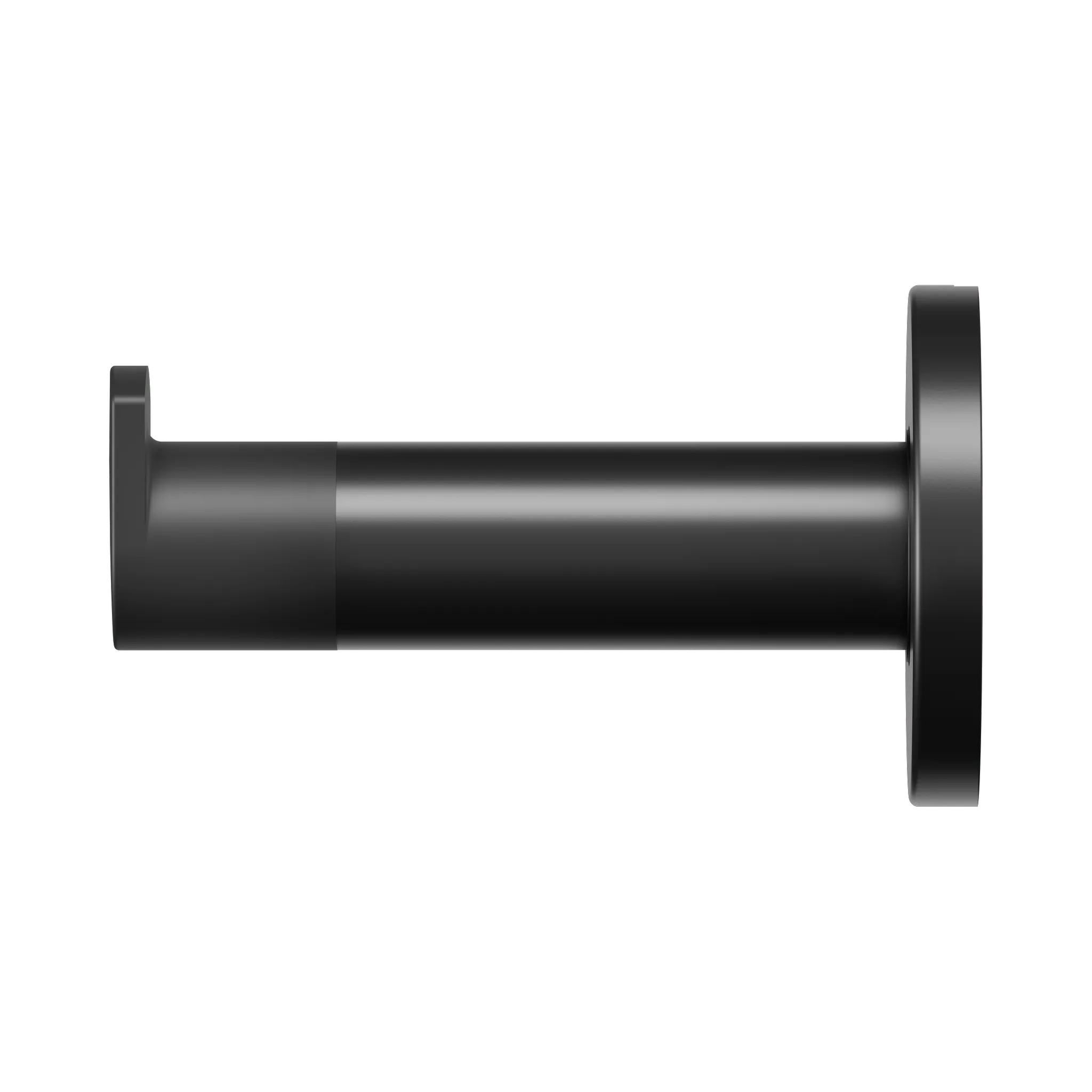 Plan 14911370000 Handtuchhaken mit Türpuffer 91 mm schwarz