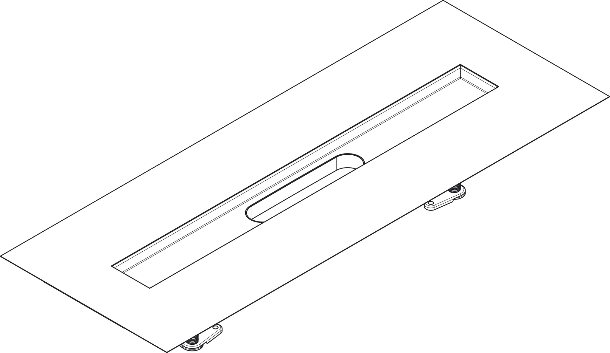 uBox universal Installationsset 700 mm für befliesbare Duschrinnen uBox universal Installationsset 700 mm für befliesbare Duschrinnen