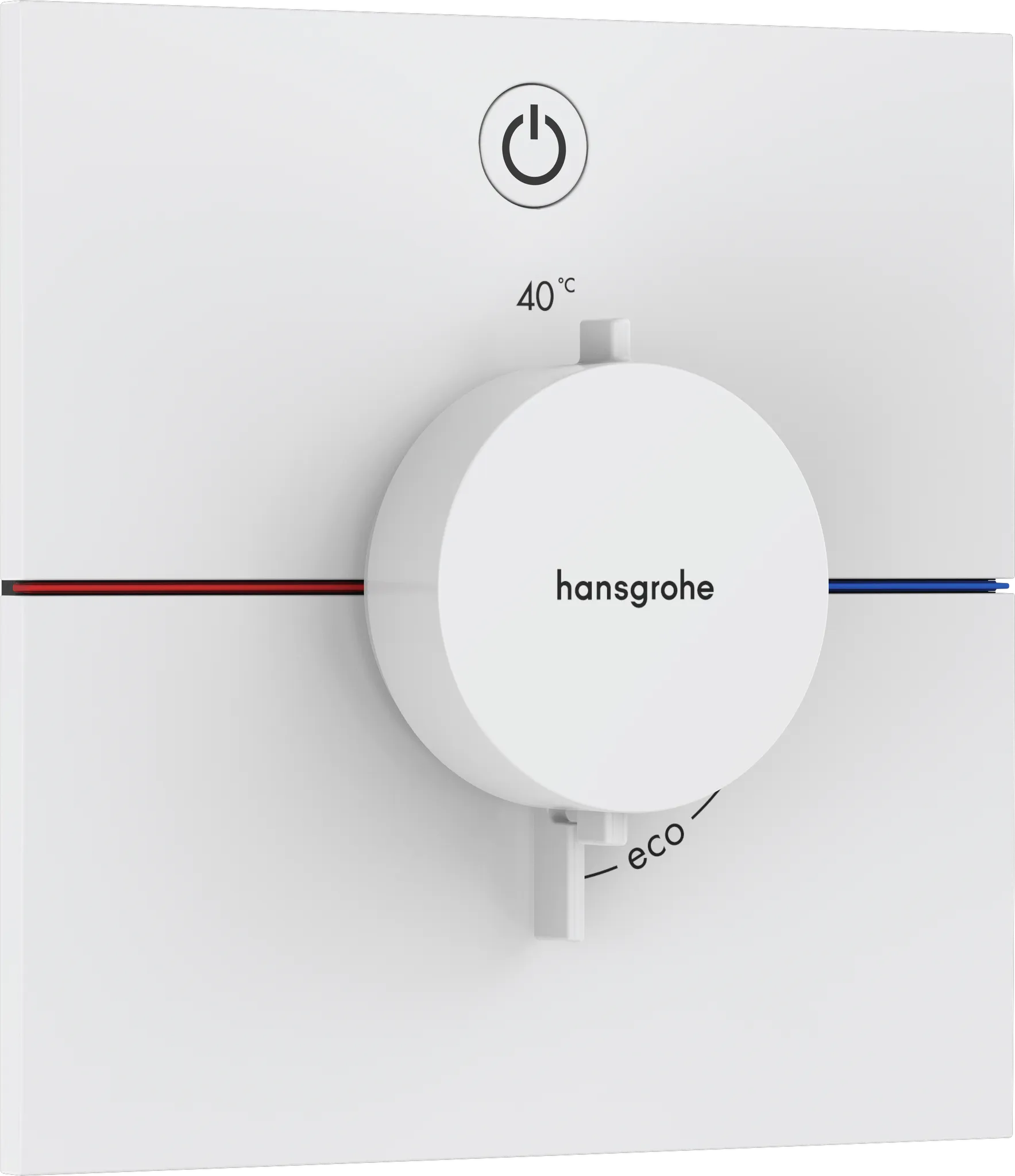 Hansgrohe ShowerSelect Comfort E Thermostat Unterputz für 1 Verbraucher, Mattweiß Hansgrohe ShowerSelect Comfort E Thermostat Unterputz für 1 Verbraucher, Mattweiß