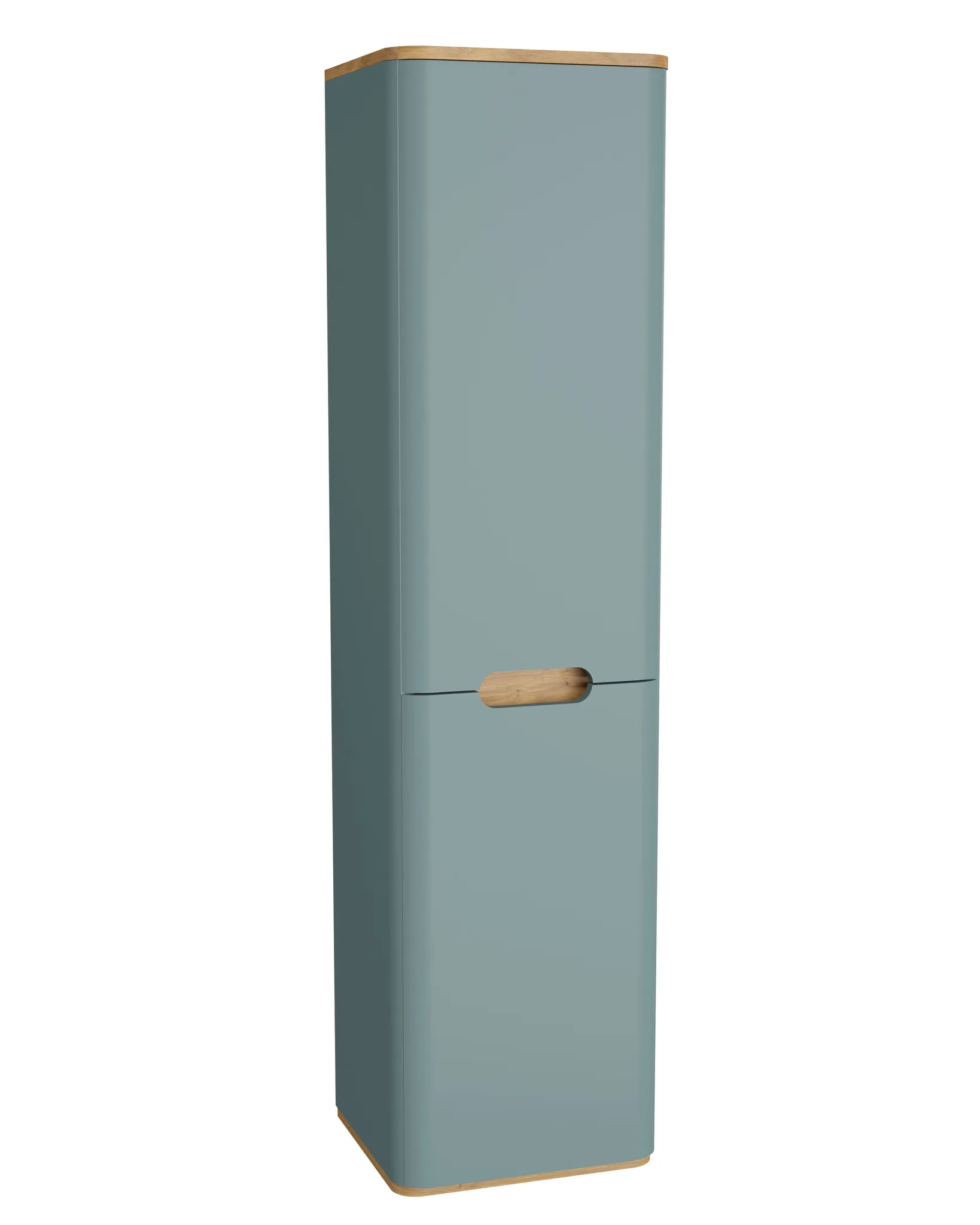 Sento Hochschrank 2 Türen Türanschlag rechts Fjordgrün Matt