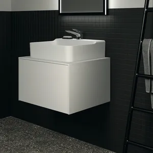 Ideal Standard Waschtischunterschrank „Conca“ 60,2 × 37 × 50,5 cm Weiß matt lackiert