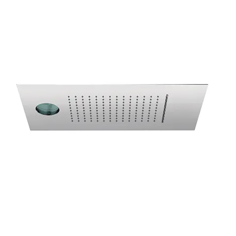 -ASANA Kopfbrause 60x30,Waterfall SummerRain/AmbienceLight chrom