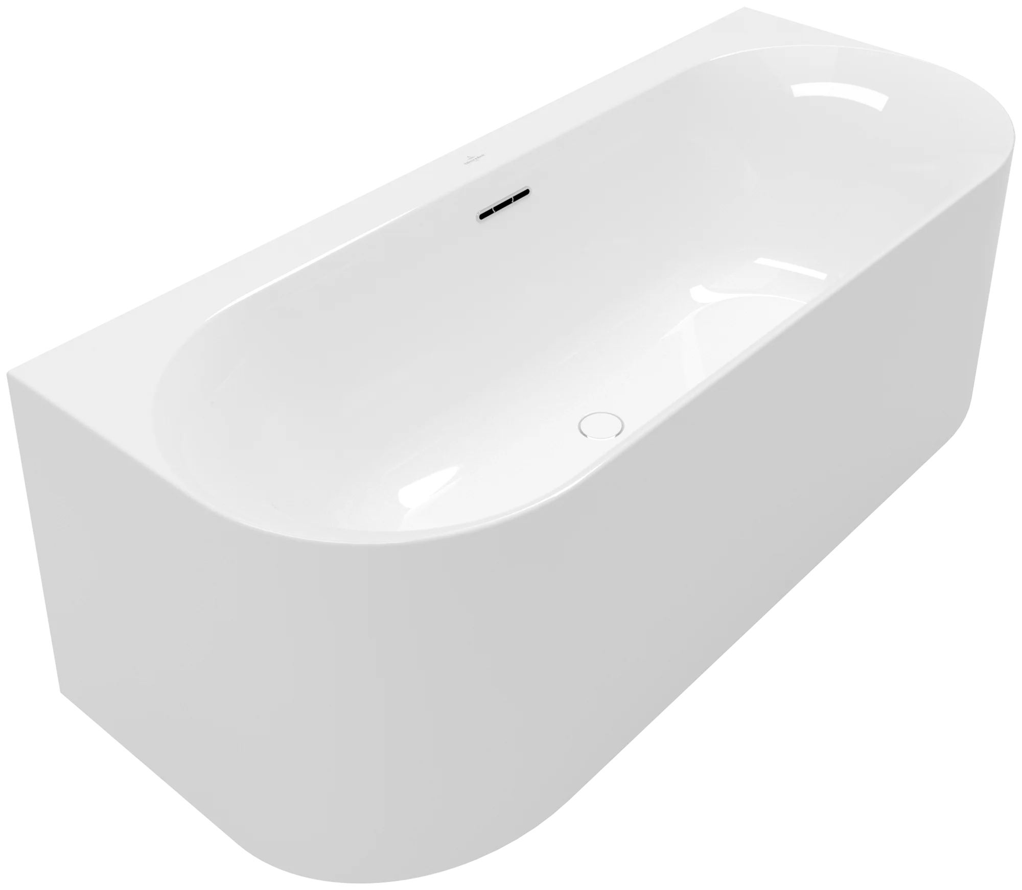 Villeroy & Boch Vorwand-Badewanne Loop & Friends UAC170LOFSA1V, Weiß Alpin Villeroy & Boch Vorwand-Badewanne Loop & Friends UAC170LOFSA1V, Weiß Alpin