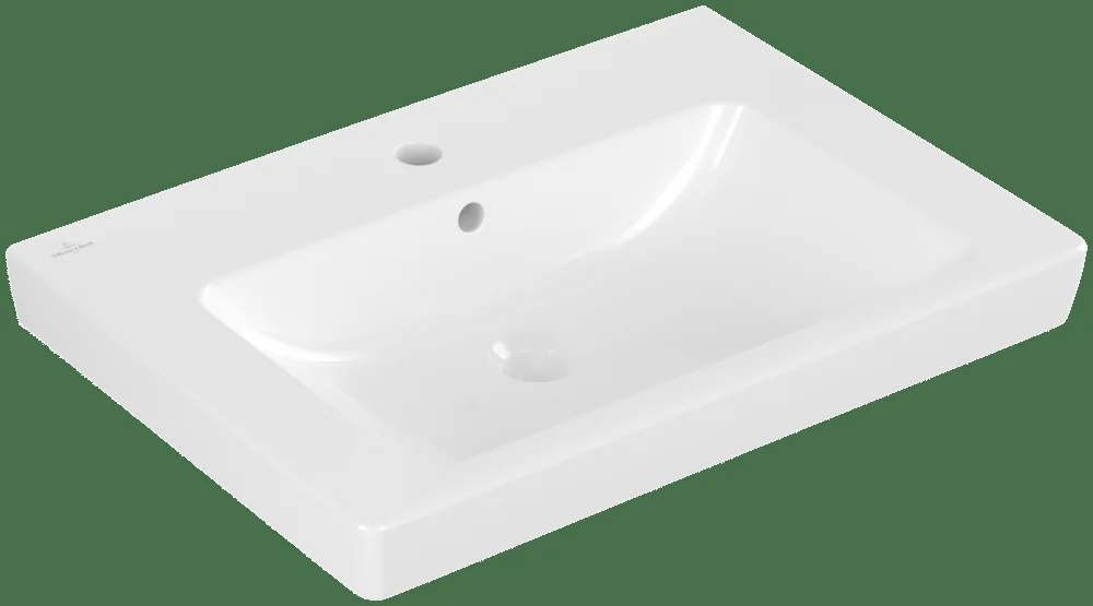 Villeroy & Boch Subway 2.0 Waschbecken 650x470mm Rechteck 1HL. m. ÜL. Weiß Alpin Villeroy & Boch Subway 2.0 Waschbecken 650x470mm Rechteck 1HL. m. ÜL. Weiß Alpin