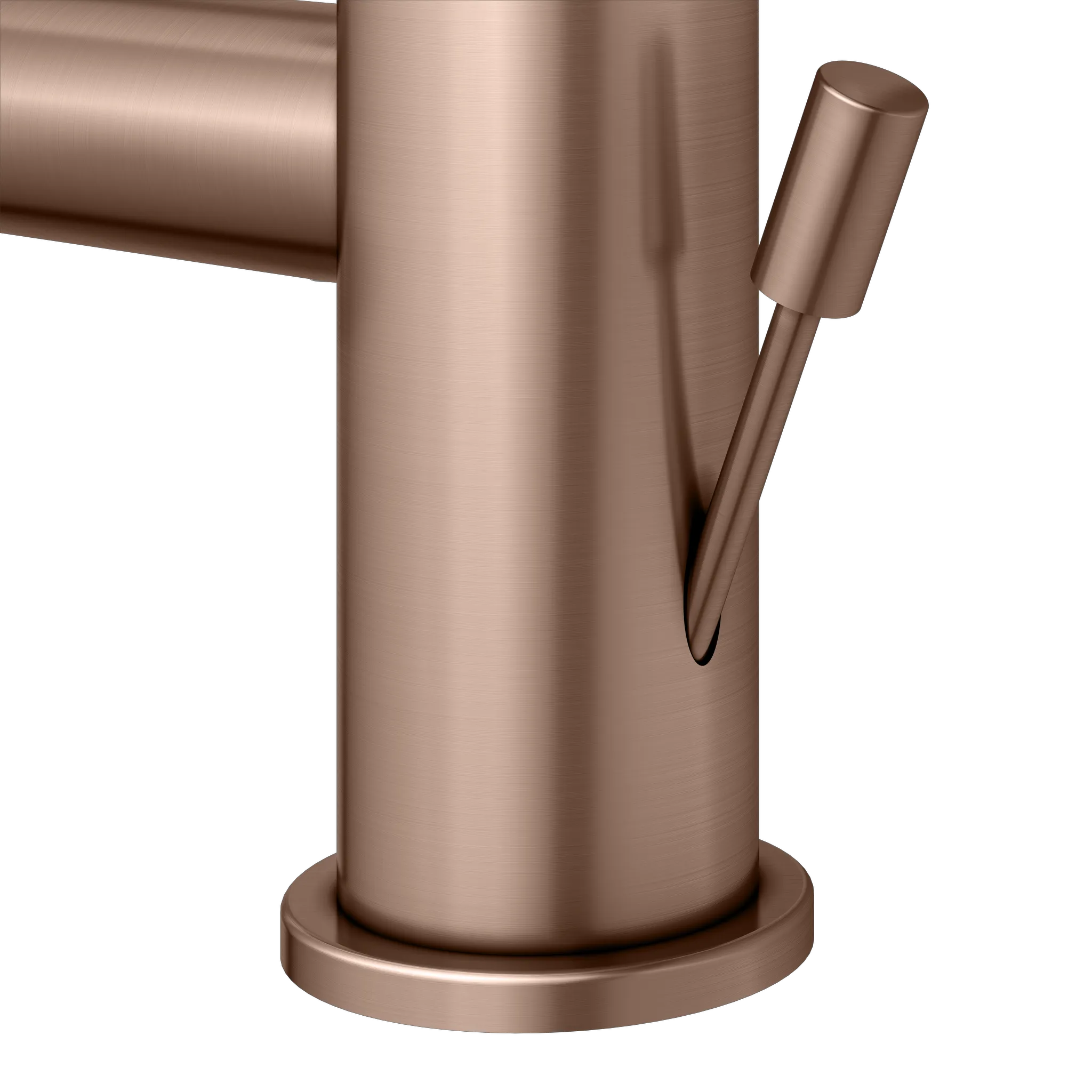 IXMO Einhebel-Bidetmischer IXMO Flat, Rosette rund Rotgold gebürstet IXMO Einhebel-Bidetmischer IXMO Flat, Rosette rund Rotgold gebürstet