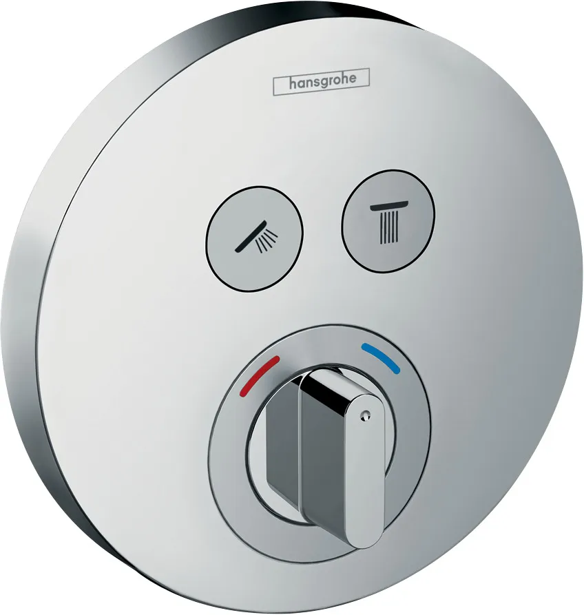 Mischer Unterputz ShowerSelect S Fertigset 2 Verbraucher chrom