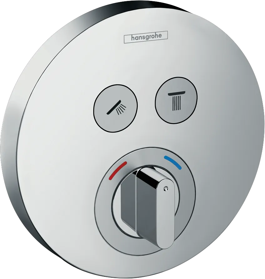 Mischer Unterputz ShowerSelect S Fertigset 2 Verbraucher chrom Mischer Unterputz ShowerSelect S Fertigset 2 Verbraucher chrom