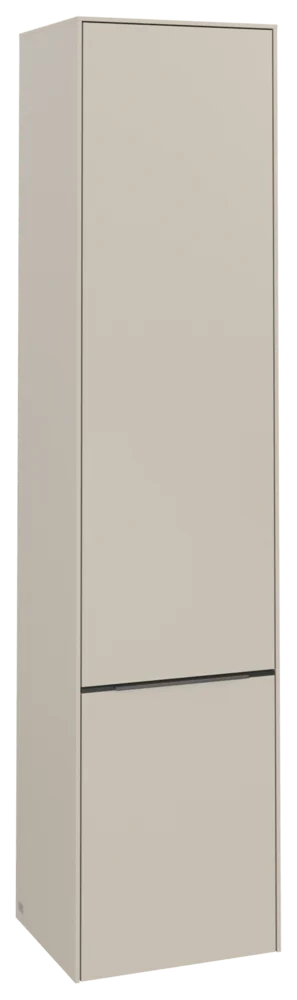 Villeroy & Boch Hochschrank Subway 3.0 C58702, 400x1710x362mm, 2 Türen, rechts Anschlag, Cashmere Grey