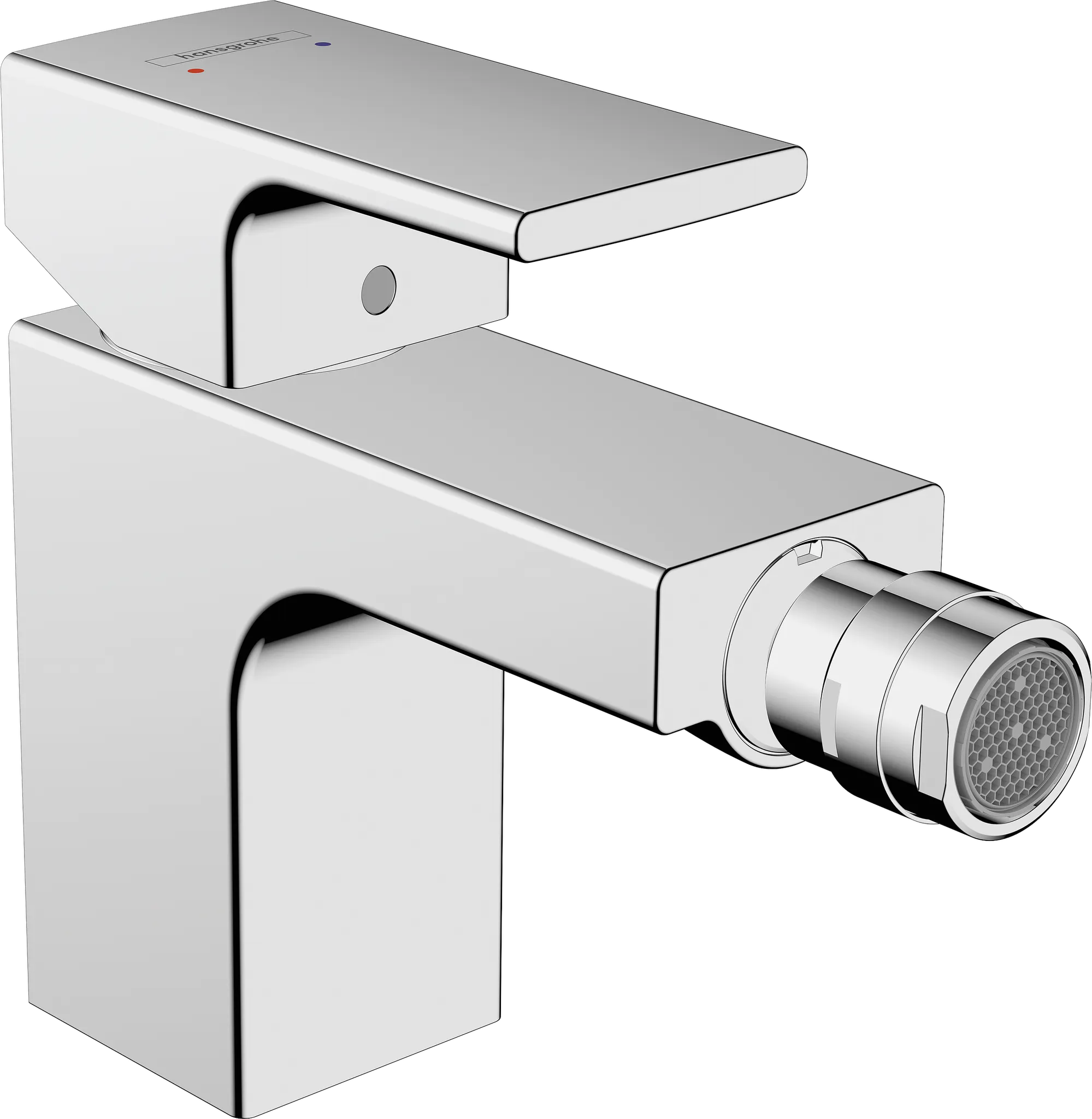 Hansgrohe Mischer Vernis Shape Bidetmischer mit Zugstangen-Ablaufgarnitur, Chrom Hansgrohe Mischer Vernis Shape Bidetmischer mit Zugstangen-Ablaufgarnitur, Chrom