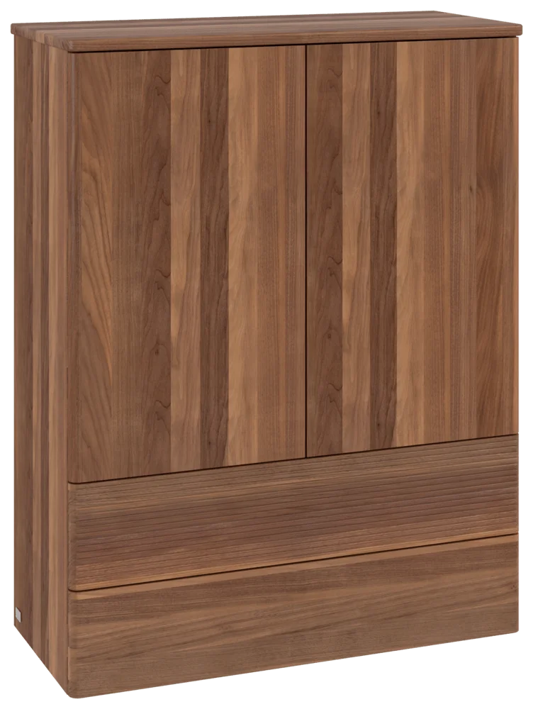 Villeroy & Boch Antao Highboard K47, 814x1039x356mm, 2 Türen, Warm Walnut