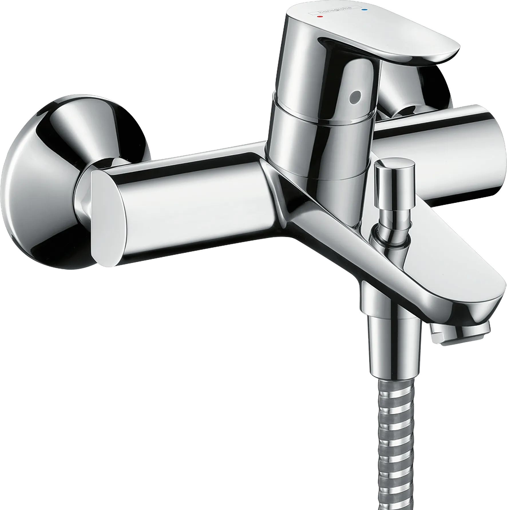 Hansgrohe Focus Einhebel-Wannenmischer Aufputz, Chrom Hansgrohe Focus Einhebel-Wannenmischer Aufputz, Chrom