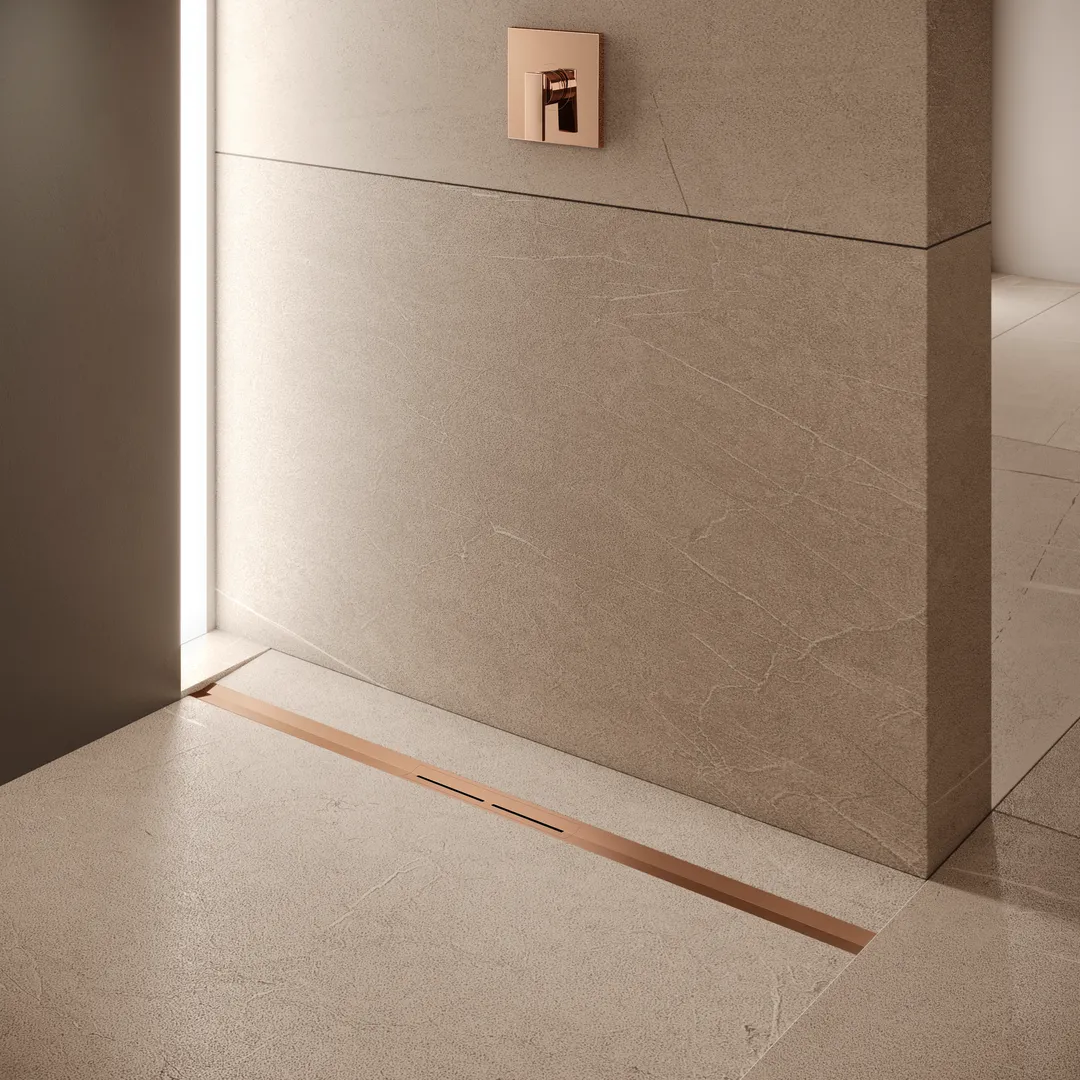 TECEdrainprofile Duschprofil, 1200 mm, Edelstahl, "Polished Gold Optic / Gold Optik glänzend" TECEdrainprofile Duschprofil, 1200 mm, Edelstahl, "Polished Gold Optic / Gold Optik glänzend"