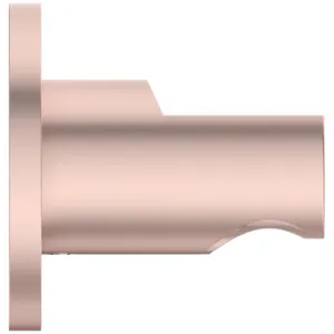 Wandhalter Idealrain Atelier, mit runder Rosette, für Handbrause, Brushed Gold Wandhalter Idealrain Atelier, mit runder Rosette, für Handbrause, Brushed Gold