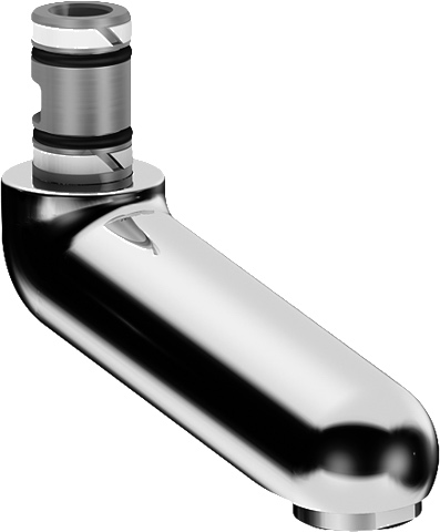 Hansa Auslauf Hansa 0268 L=86 Ausladung 86 mm Chrom Hansa Auslauf Hansa 0268 L=86 Ausladung 86 mm Chrom