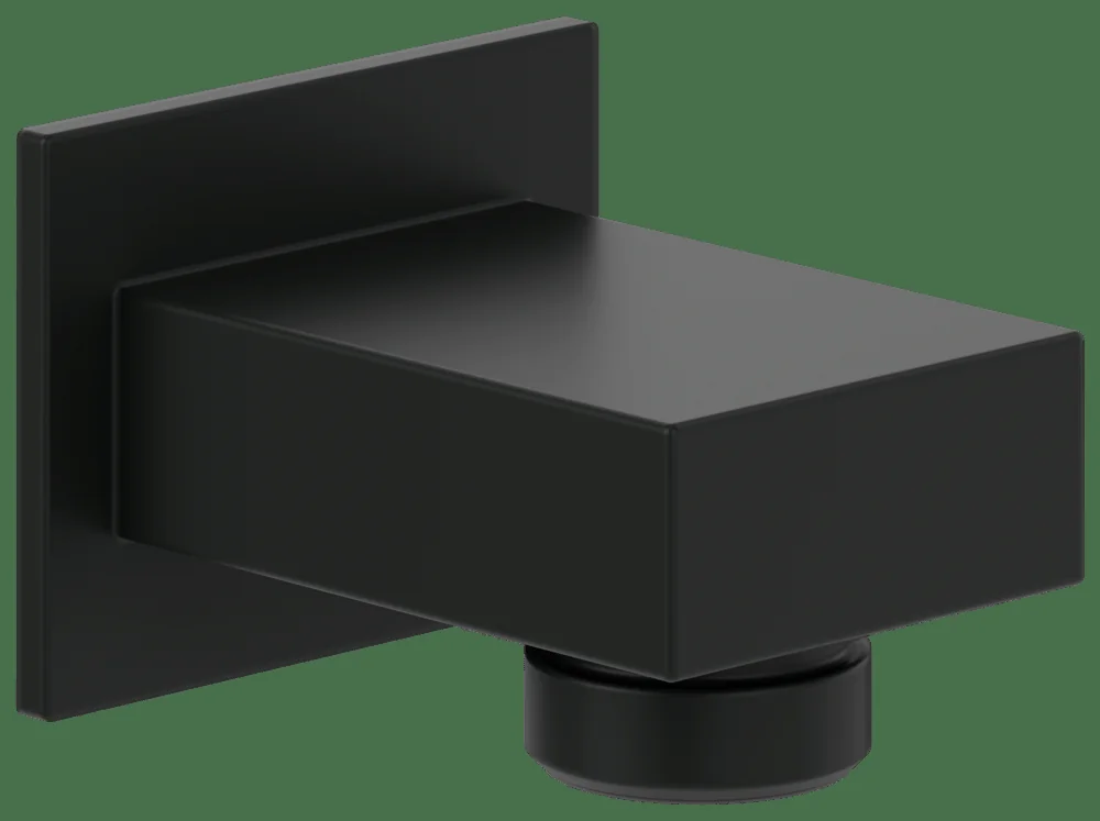 Villeroy & Boch Universal Showers Wandanschlussbogen TVC000457000, 46x35x51mm, Matt Black Villeroy & Boch Universal Showers Wandanschlussbogen TVC000457000, 46x35x51mm, Matt Black