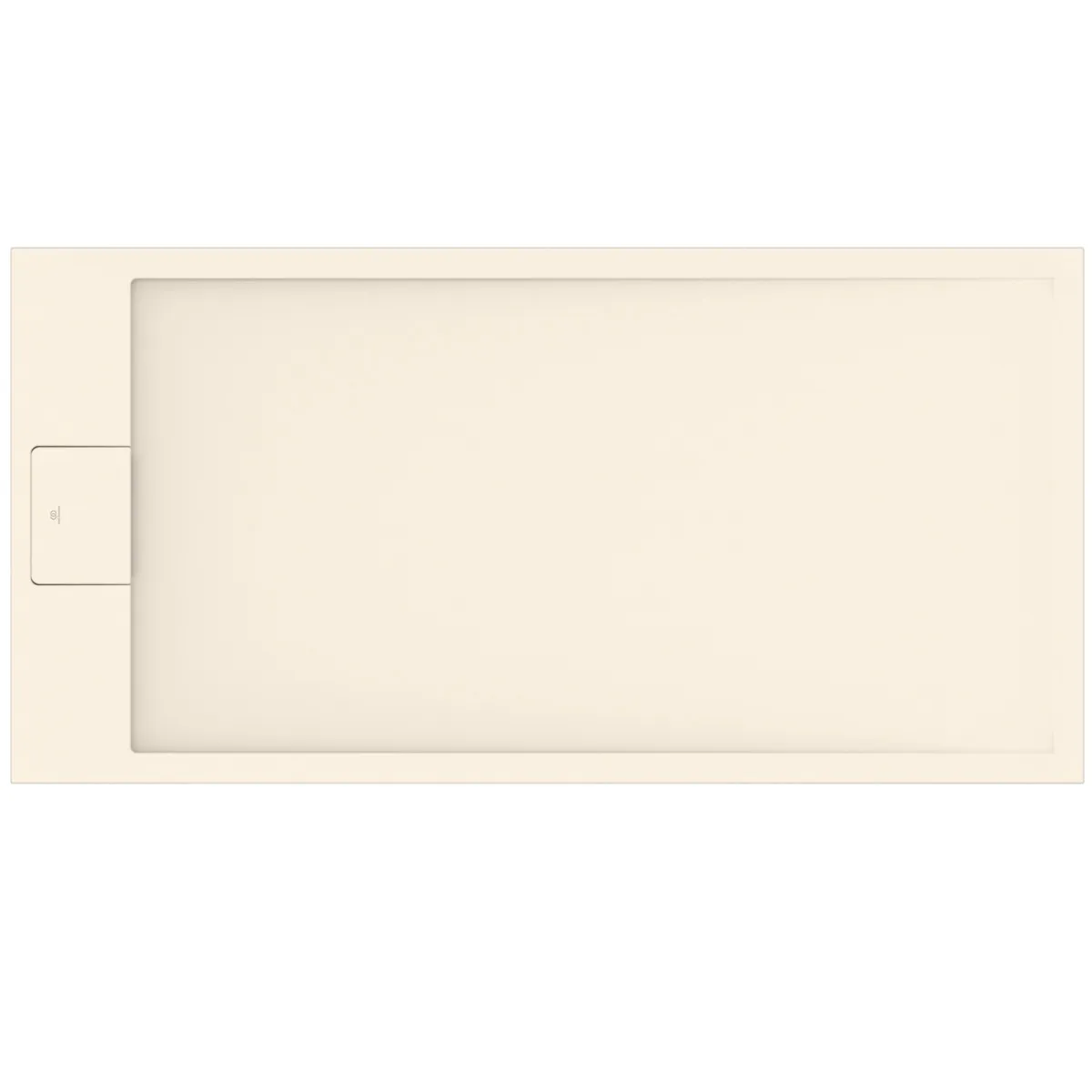 Ideal Standard Rechteck-Brausewanne Ultra Flat S i.life, 1400x700 mm Sandstein, 33 mm Höhe, Bodenebener Einbau möglich