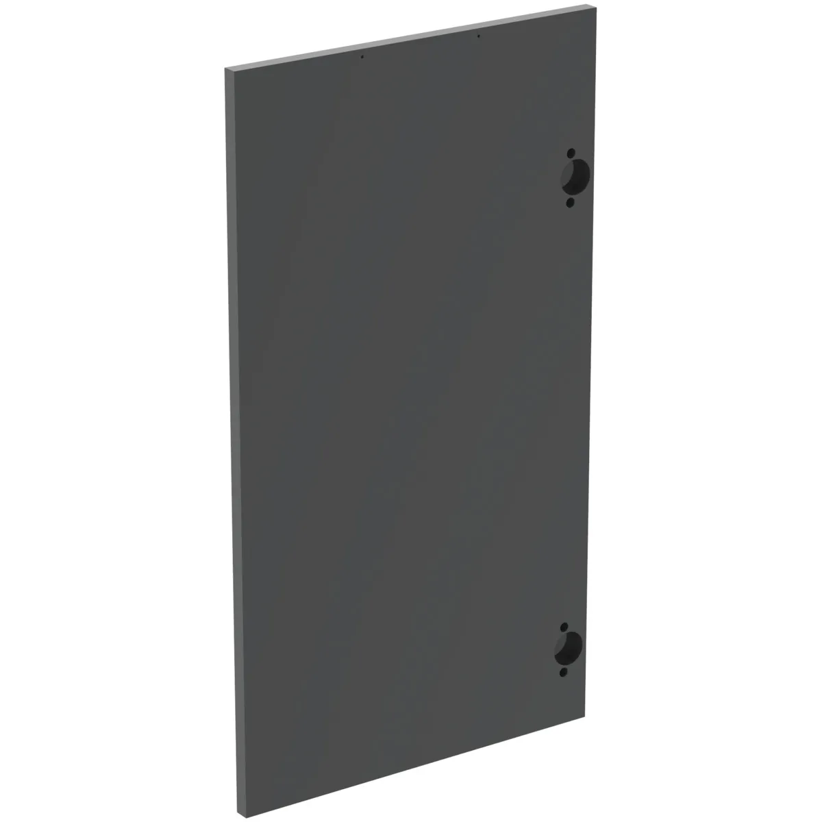 Ideal Standard Türfront Eurovit+ Hochglanz grau lackiert 398x720 mm