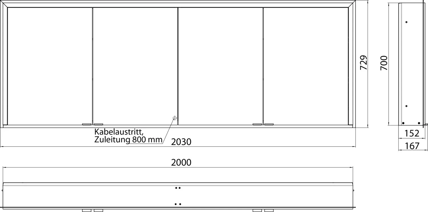 emco Spiegelschrank „prime 3“