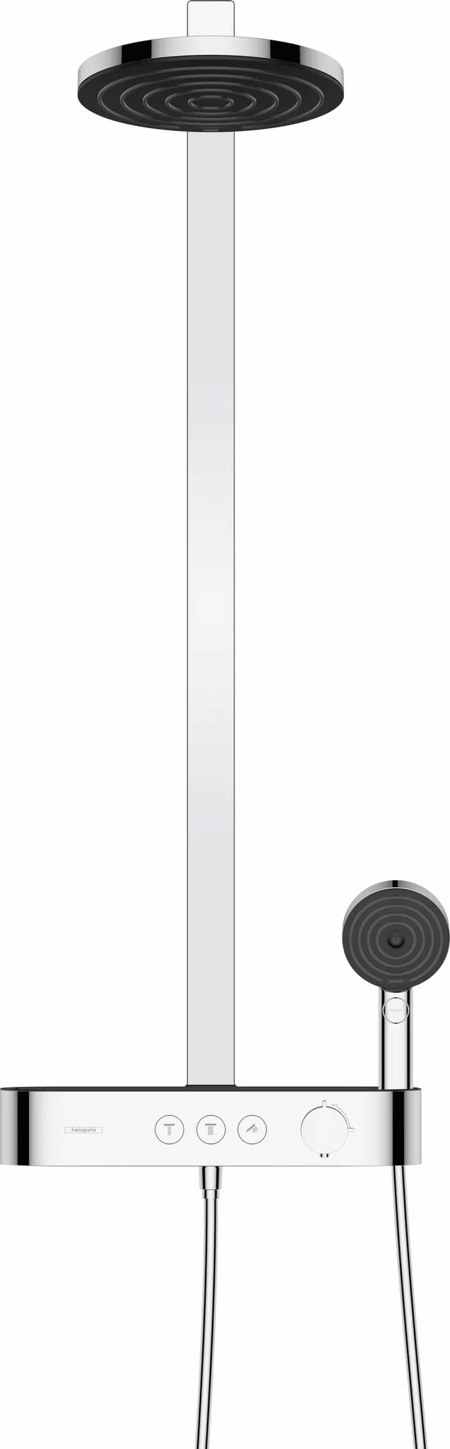 Hansgrohe Pulsify S Showerpipe 260 2jet mit ShowerTablet Select 400, Chrom Hansgrohe Pulsify S Showerpipe 260 2jet mit ShowerTablet Select 400, Chrom