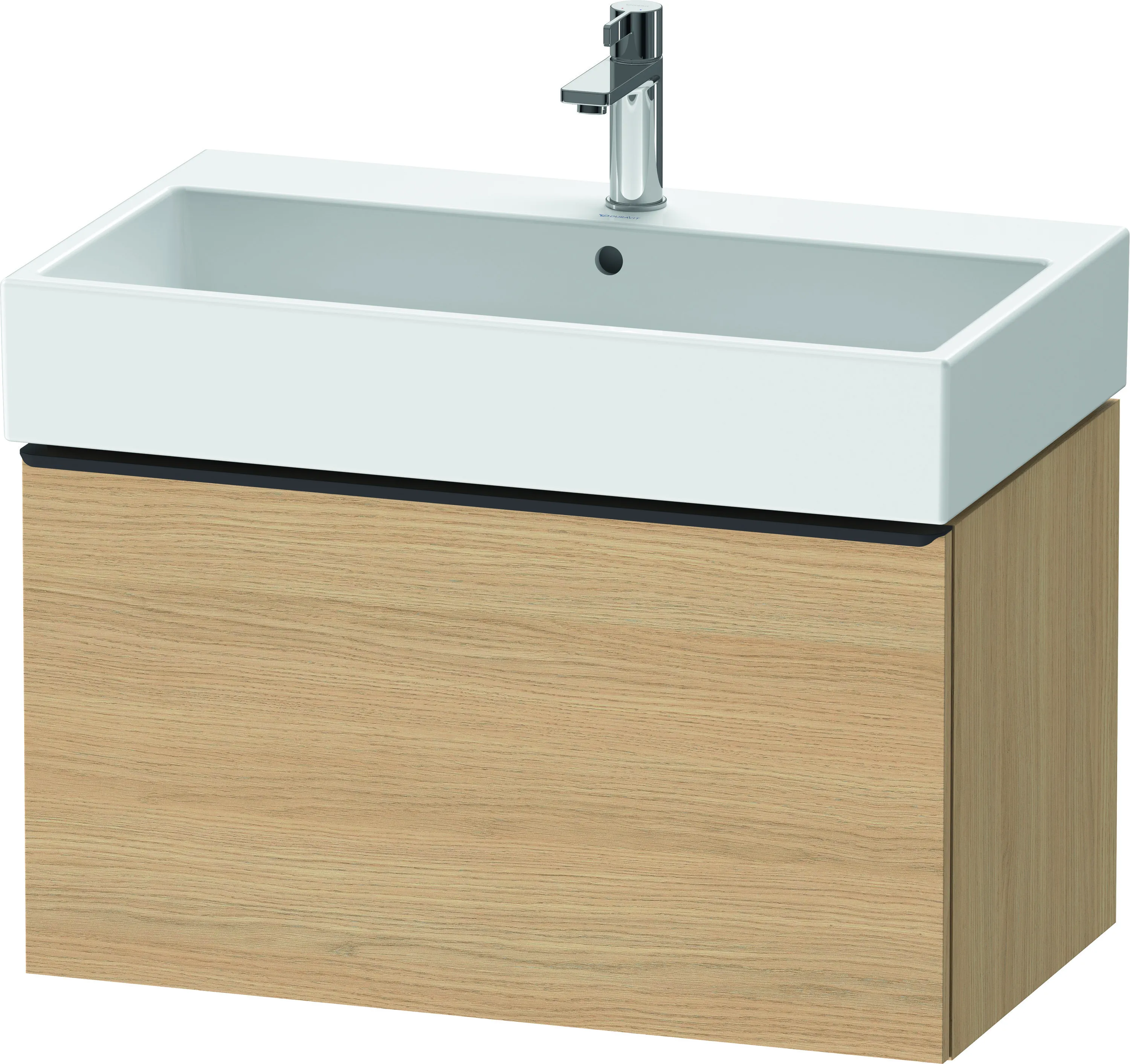 Duravit Waschtischunterschrank wandhängend „D-Neo“ 78,4 × 44 × 44,2 cm Eiche Natur Duravit Waschtischunterschrank wandhängend „D-Neo“ 78,4 × 44 × 44,2 cm Eiche Natur