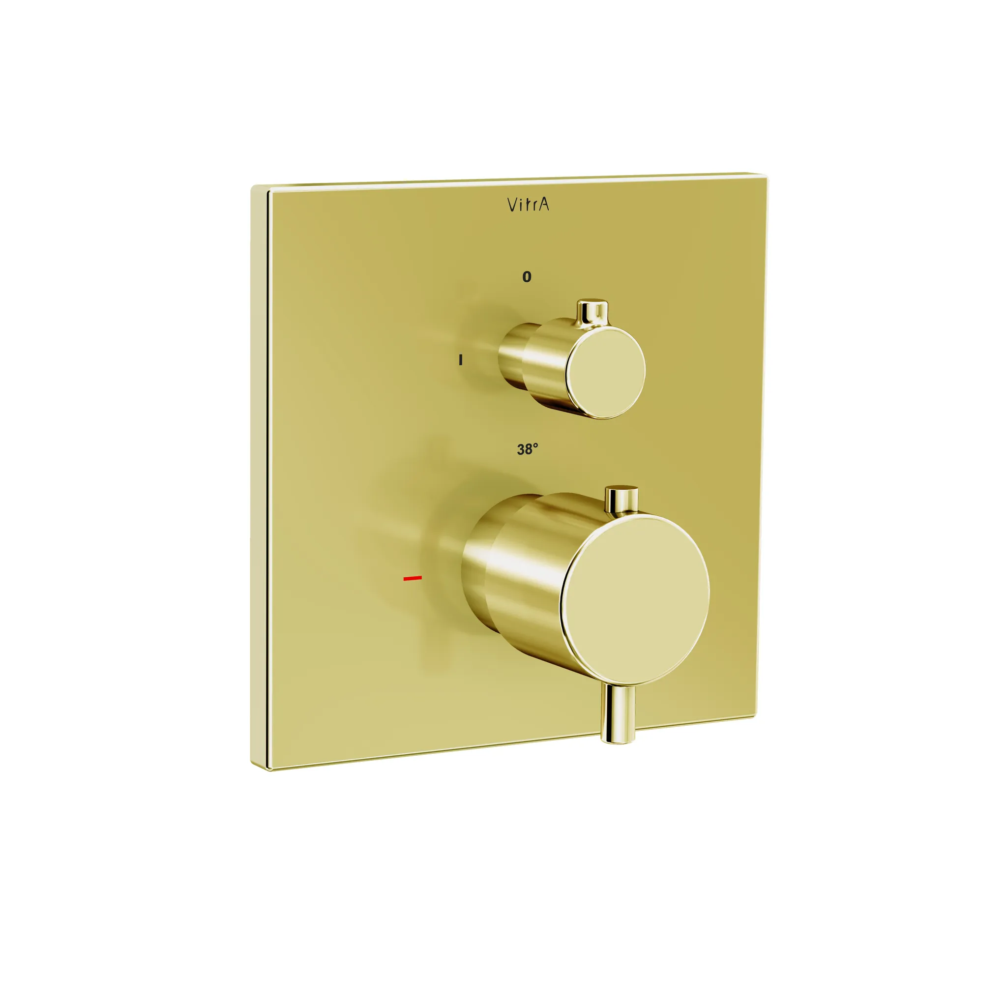 VitrA Thermostat-Wannen-Brausearmatur V-Box UP Gold Soft VitrA Thermostat-Wannen-Brausearmatur V-Box UP Gold Soft