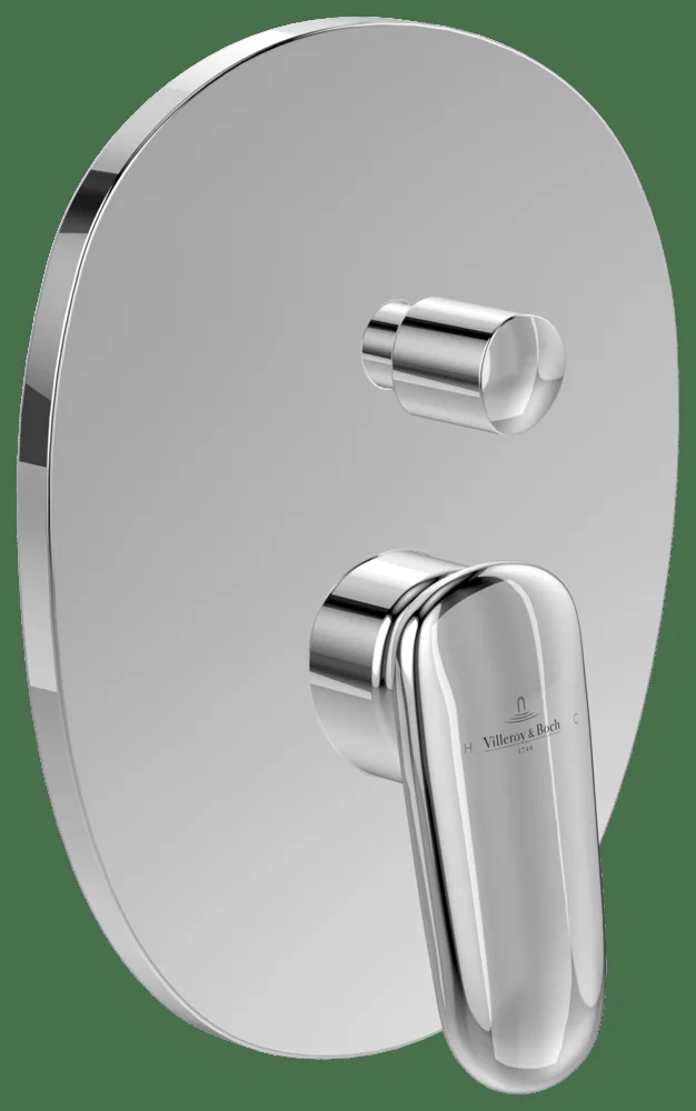 Villeroy & Boch Antao Unterputz-Einhebel-Armatur TVT111001000, 184x221x57mm, Chrom