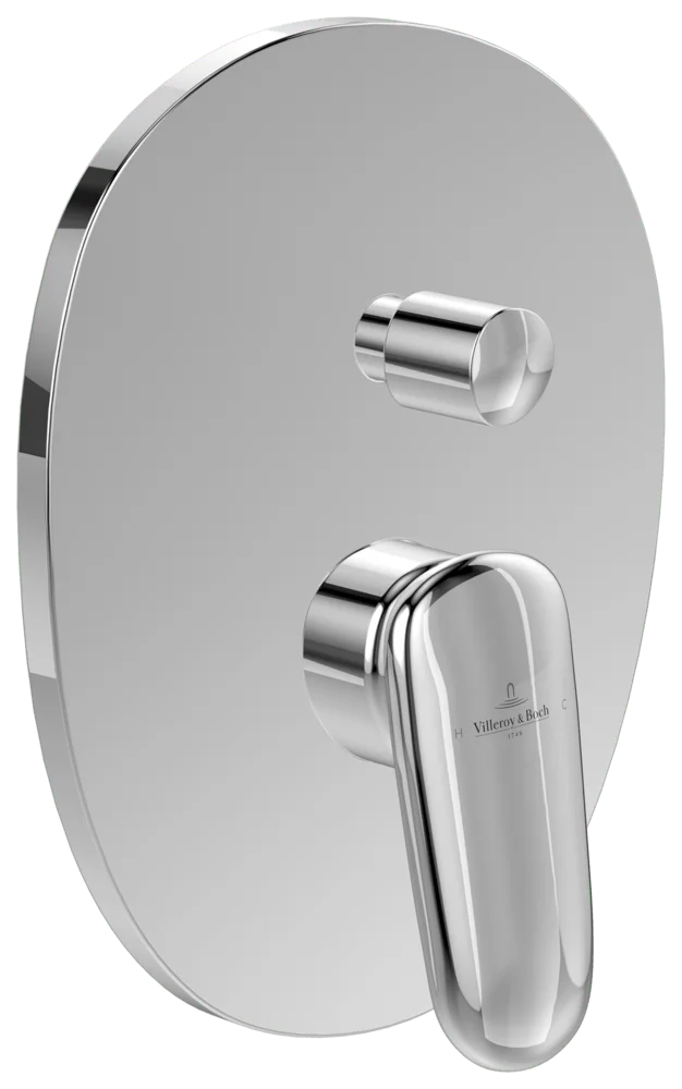 Villeroy & Boch Antao Unterputz-Einhebel-Armatur TVT111001000, 184x221x57mm, Chrom