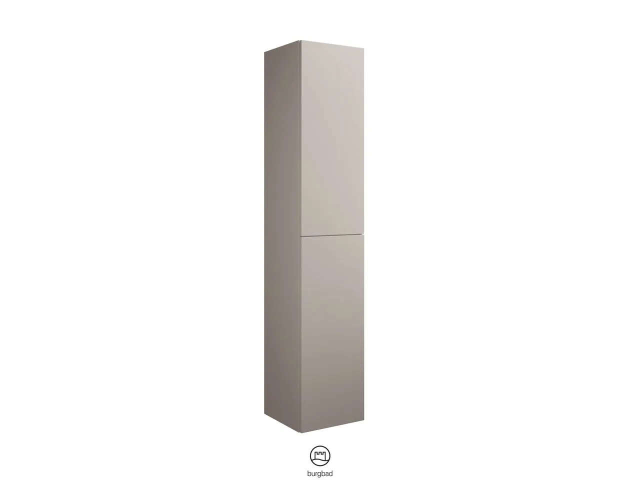 Hochschrank, 2 Türen mit Tip-On-Technik;2 Innenschubladen;4 Einlegeböden;1 fester Boden, Tiefe: 350 mm, Breite: 350 mm, Höhe: 1760 mm