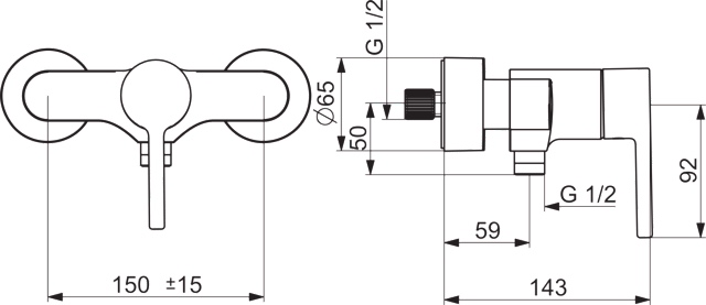 HansaVANTIS Duscharmatur Hansavantis 2022 EHM Brausebatterie 5245 Chrom Pinhebel HansaVANTIS Duscharmatur Hansavantis 2022 EHM Brausebatterie 5245 Chrom Pinhebel