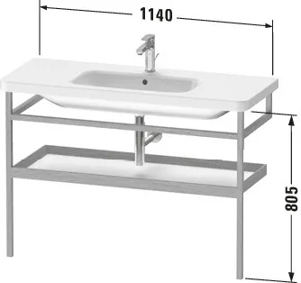 Duravit Holzgestell „DuraStyle“ in Taupe Matt