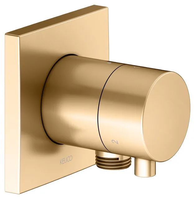 IXMO 3-Wege Umstellventil UP DN15 IXMO Comfort, eckig Messing geb.