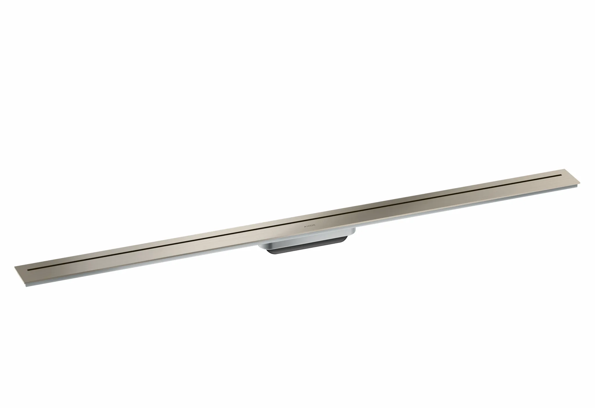 Hansgrohe AXOR Drain Fertigset Duschrinne 1200, Brushed Nickel