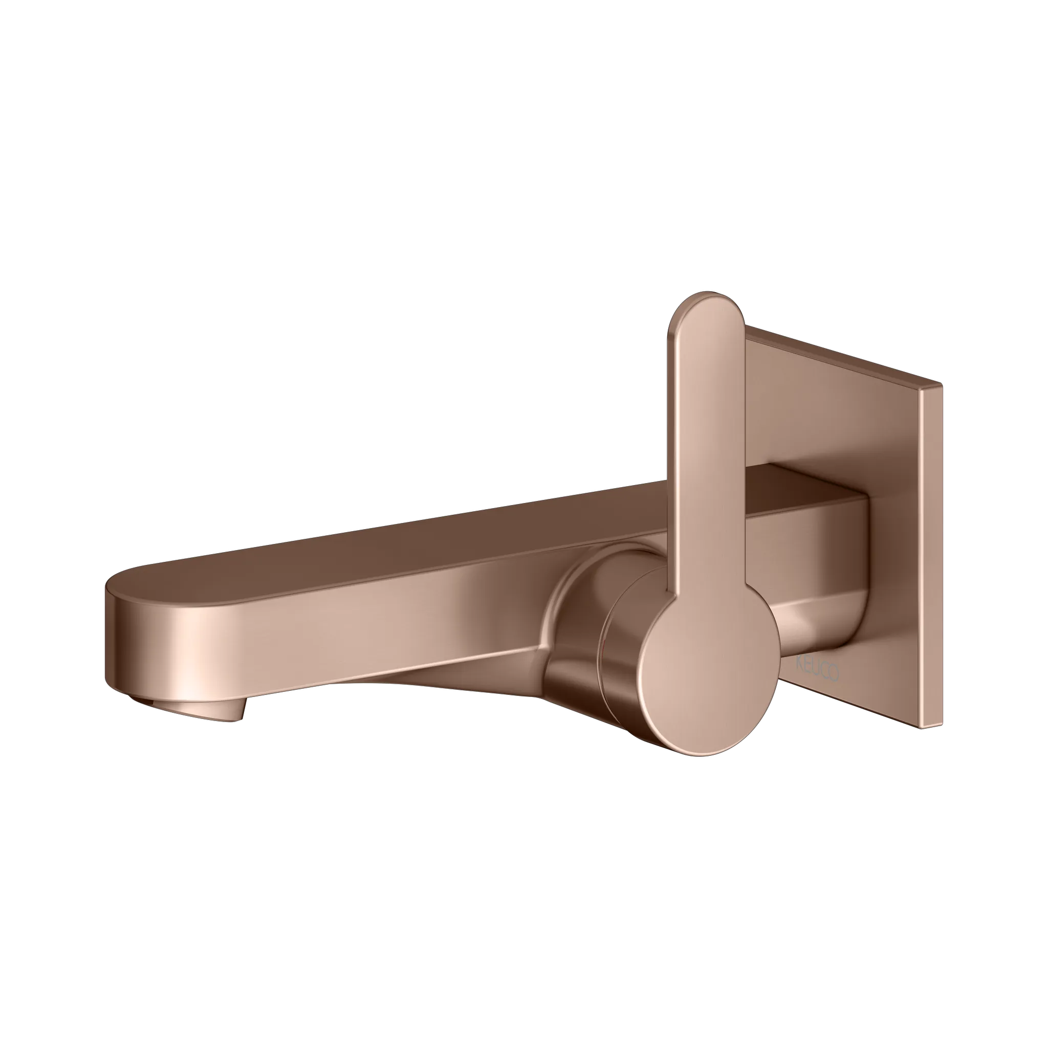IXMO Einhebel-Waschtischmischer UP Ausladung 165 mm/IXMO Flat Rotgold geb.