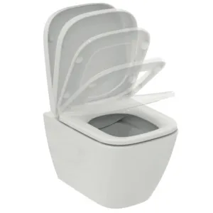 WC-Paket i.life S WC Randlos mit WC-Sitz Softclosing 360x485x375mm Weiß