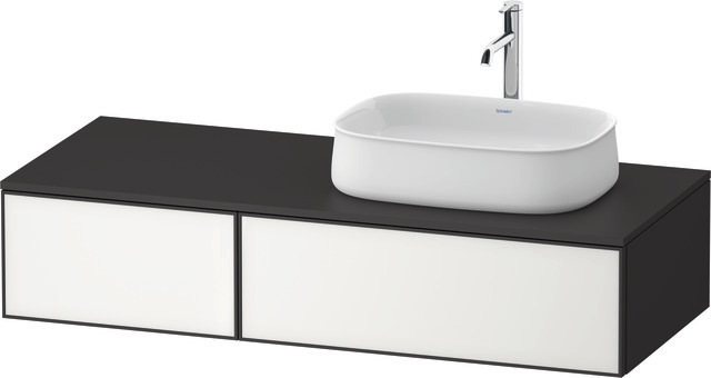 Duravit Waschtischunterschrank wandhängend „Zencha“ 130 × 28,1 × 55 cm