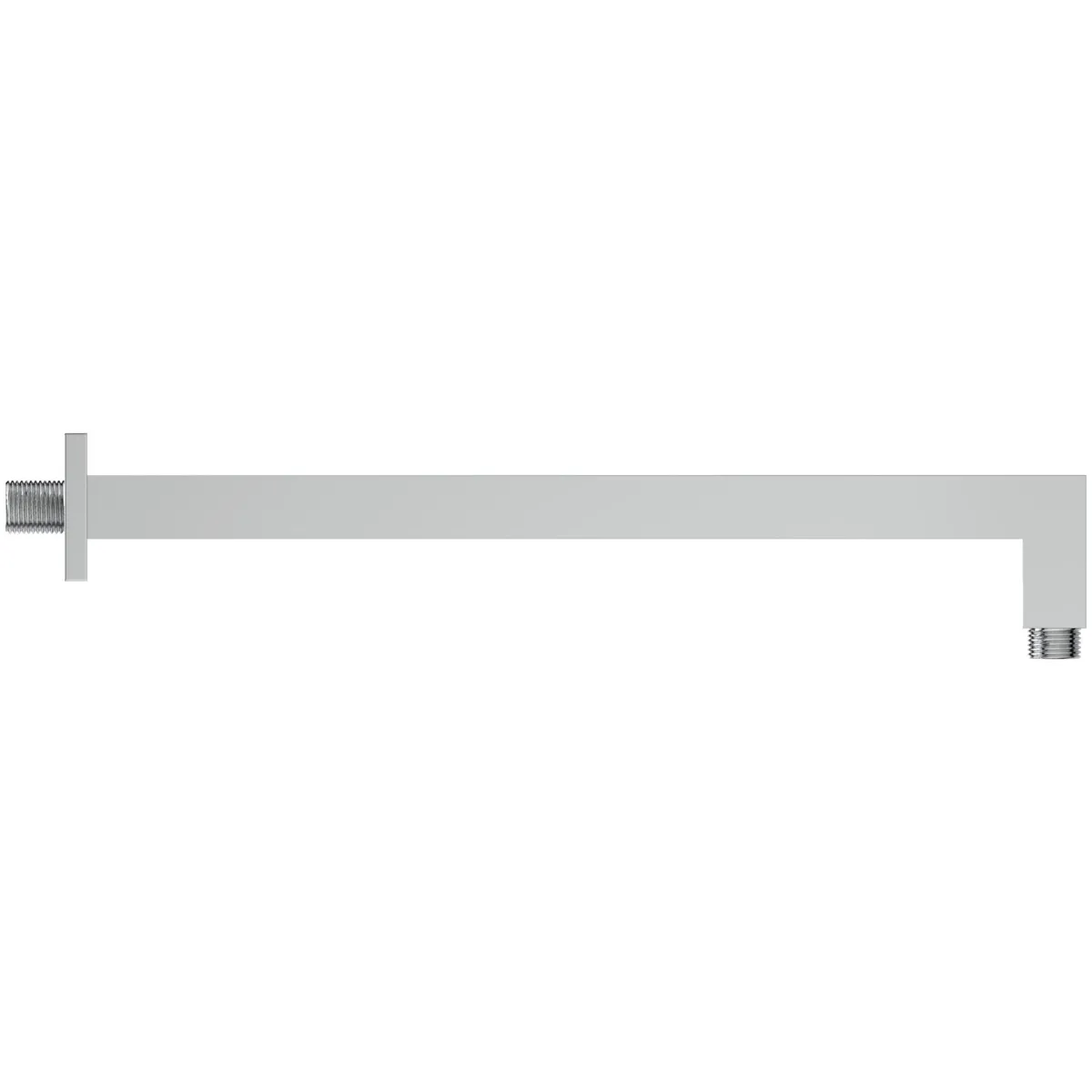 Wandanschluss Idealrain L-Arm 400mm Chrom