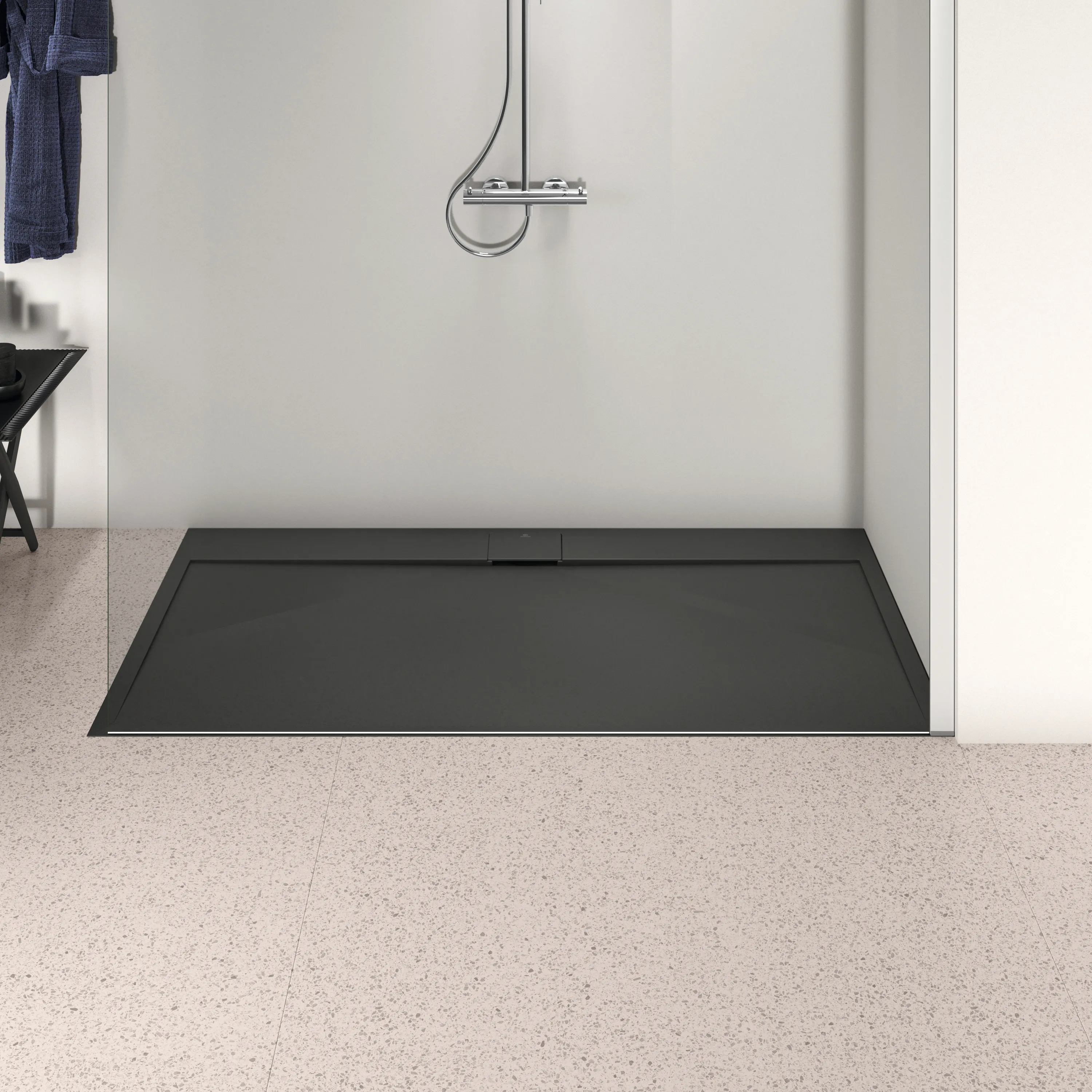 Ideal Standard Rechteck-Brausewanne Ultra Flat S i.life 1700x900x30mm Schiefer Ideal Standard Rechteck-Brausewanne Ultra Flat S i.life 1700x900x30mm Schiefer