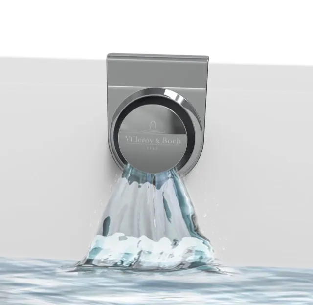 Villeroy & Boch Wasserzulauf „Oberon 2.0“ Modell UPCON0136 in Stone White Villeroy & Boch Wasserzulauf „Oberon 2.0“ Modell UPCON0136 in Stone White