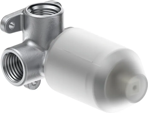 D-Code Einhebel-Brausemischer UP Set Keramikmischsystem, Chrom HG